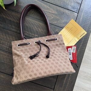 Dooney & Bourke Brown Tote Bag